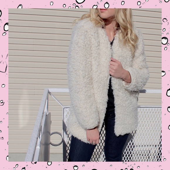 Aritzia Jackets & Blazers - ARITZIA Wilfred Laboratoire Furry Jacket Coat